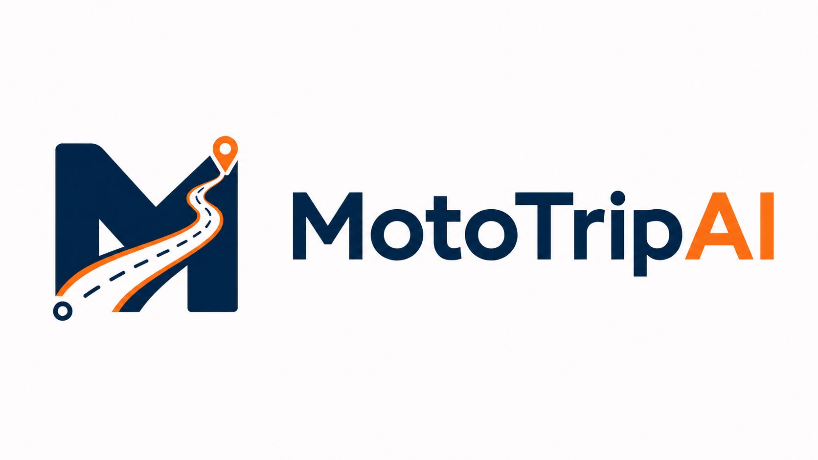 Logo MotoTripAi Blanc