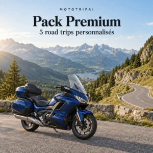 Mototripai pack premium routière bleu